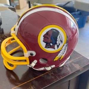 Washington Redskins mini collectors helmet